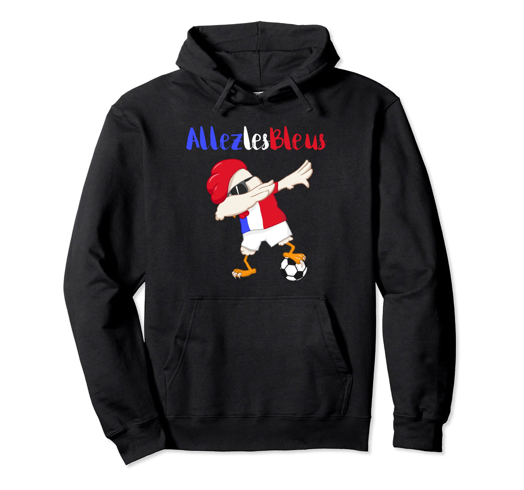 Allez La France Soccer Football Hoodie - Unique Graphic for Adults - T-Shirt, Sweatshirt, Hoodie