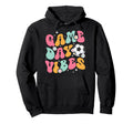 Groovy Soccer Game Day Vibes Game Day Hoodie - Custom Art Print Unisex - T-Shirt, Sweatshirt, Hoodie