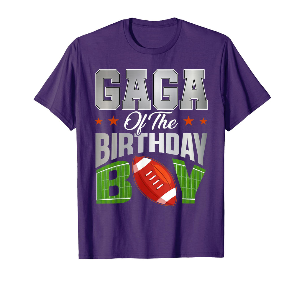 Gaga Birthday Football Party Family T-Shirt - Casual Everyday Wear Unisex - T-Shirt, Sweatshirt, Hoodie