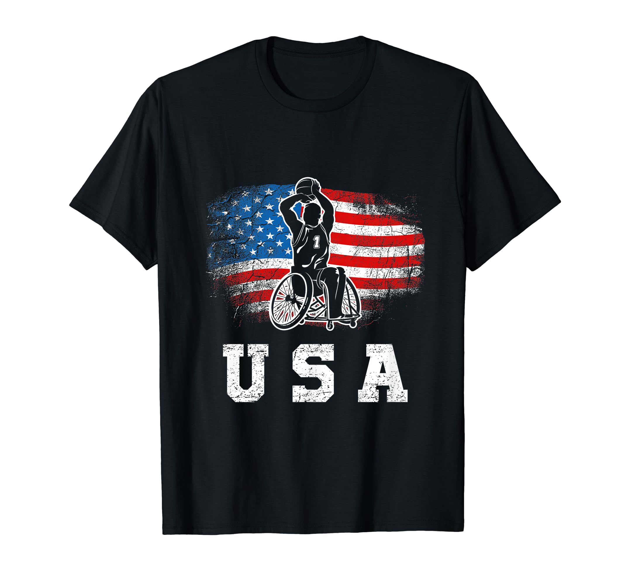 Wheelchair Basketball Disability T-Shirt - Unique Graphic for Adults - T-Shirt, Sweatshirt, Hoodie
