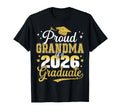 Proud Grandma Class 2026 Graduate Senior T-Shirt - Graphic Print Men Women - T-Shirt, Sweatshirt, Hoodie