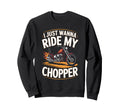 Biker Motorbiker Motorcyclist Dirt Sweatshirt - Graphic Print for Adults - T-Shirt, Sweatshirt, Hoodie