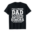 Dad Kimora Personalized Name Funny T-Shirt - Trendy Graphic for Adults - T-Shirt, Sweatshirt, Hoodie