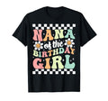 Nana Birthday Family Groovy Birthday T-Shirt - Streetwear Style Men Women - T-Shirt, Sweatshirt, Hoodie