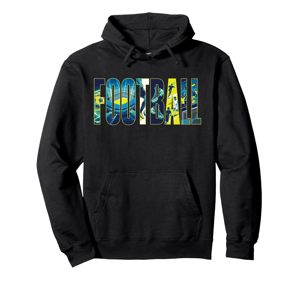 Soccer Football Supporter Fan Player Hoodie - Custom Art Print for Adults - T-Shirt, Sweatshirt, Hoodie