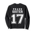 Number 17 Custom Proud Soccer Futbol Sweatshirt - Streetwear Style Unisex - T-Shirt, Sweatshirt, Hoodie