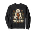 Fathers Day Papa Bear Mens Fishing Sweatshirt - Aesthetic Graphic Men Women - T-Shirt, Sweatshirt, Hoodie