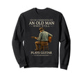 85Th Birthday Acoustic Guitar Player Sweatshirt - Trendy Graphic Unisex - T-Shirt, Sweatshirt, Hoodie