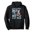 Happy Fathers Day To Best Devon Rex Cat Hoodie - Custom Art Print Unisex - T-Shirt, Sweatshirt, Hoodie