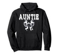 Coquette Soccer Bow Mom Sister Auntie Hoodie - Trendy Graphic Men Women - T-Shirt, Sweatshirt, Hoodie