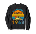 Legend Since August 1968 58Th Sweatshirt - Streetwear Style Unisex - T-Shirt, Sweatshirt, Hoodie