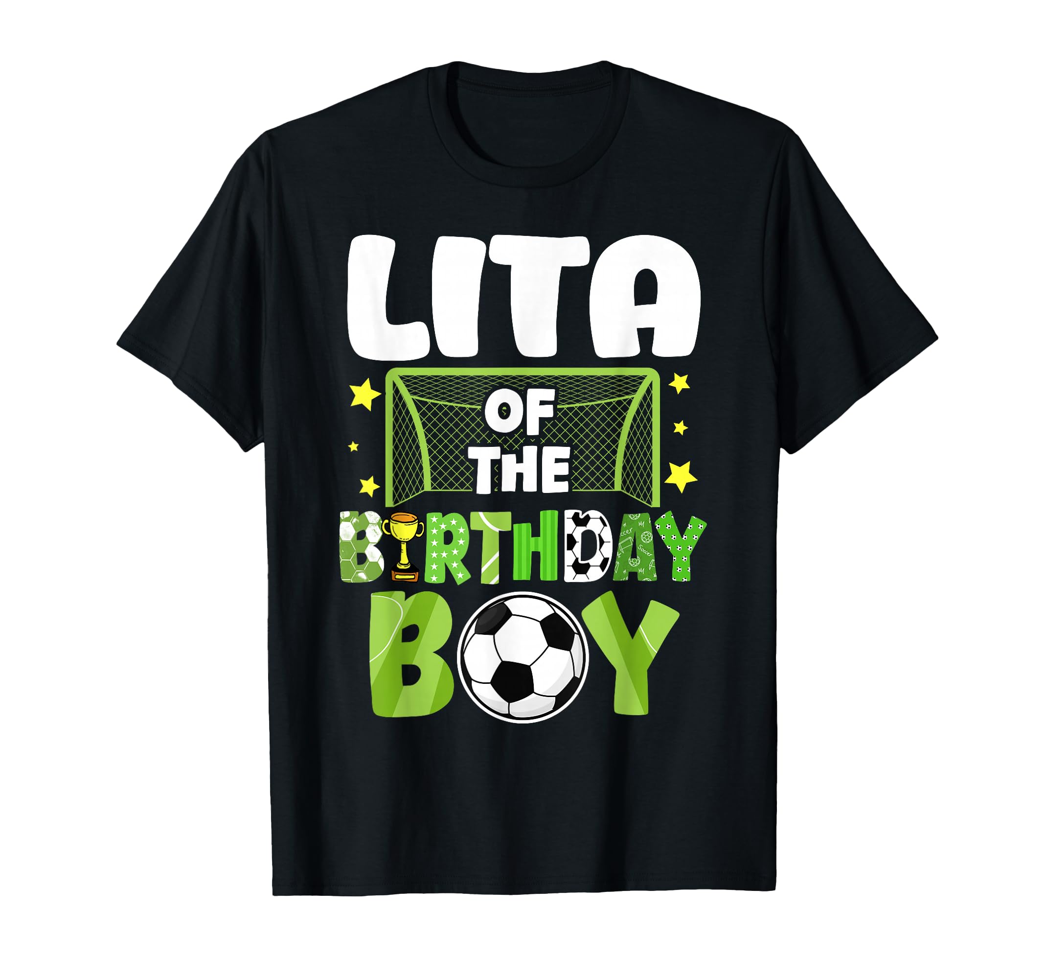 Soccer Lita Birthday Party Family T-Shirt - Trendy Graphic for Adults - T-Shirt, Sweatshirt, Hoodie