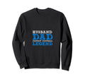 Husband Dad Fantasy Football Sweatshirt - Casual Everyday Wear Unisex - T-Shirt, Sweatshirt, Hoodie