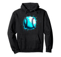 Paint Splash Baseball Ball Player Coach Hoodie - Trendy Graphic Unisex - T-Shirt, Sweatshirt, Hoodie