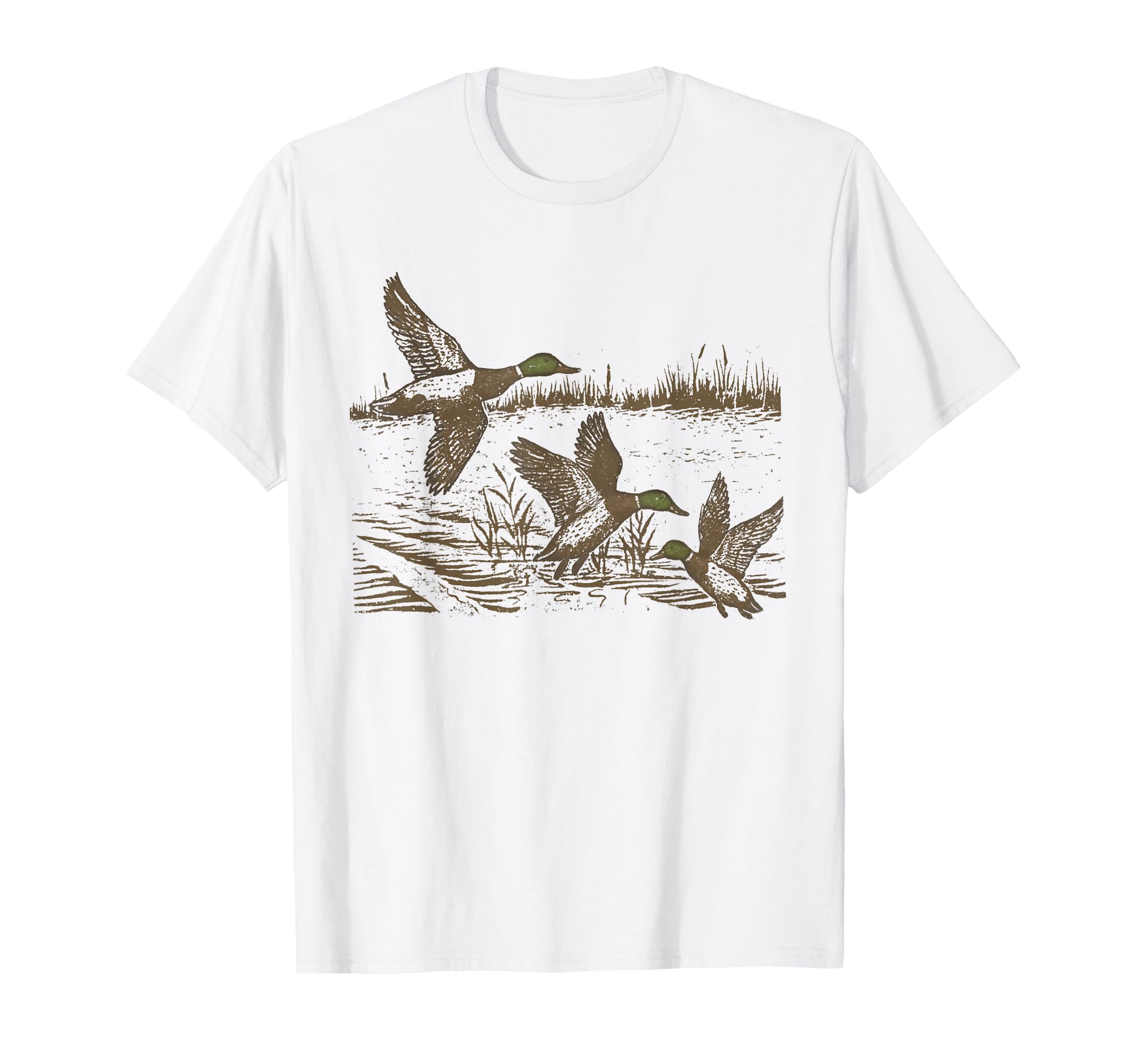 Mallard Duck Waterfowl Hunting Cozy T-Shirt - Unique Graphic for Adults - T-Shirt, Sweatshirt, Hoodie