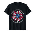 Thank You Veterans Sunflower Military T-Shirt - Novelty Apparel Men Women - T-Shirt, Sweatshirt, Hoodie