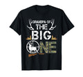 Grandpa Big One Birthday Deer Hunter T-Shirt - Novelty Apparel Unisex - T-Shirt, Sweatshirt, Hoodie