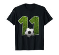 Number 11 Years Soccer 11Th Birthday T-Shirt - Custom Art Print Unisex - T-Shirt, Sweatshirt, Hoodie