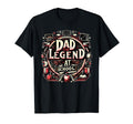 Dad Fathers Day Dad Legend School Dad T-Shirt - Minimalist Print Men Women - T-Shirt, Sweatshirt, Hoodie