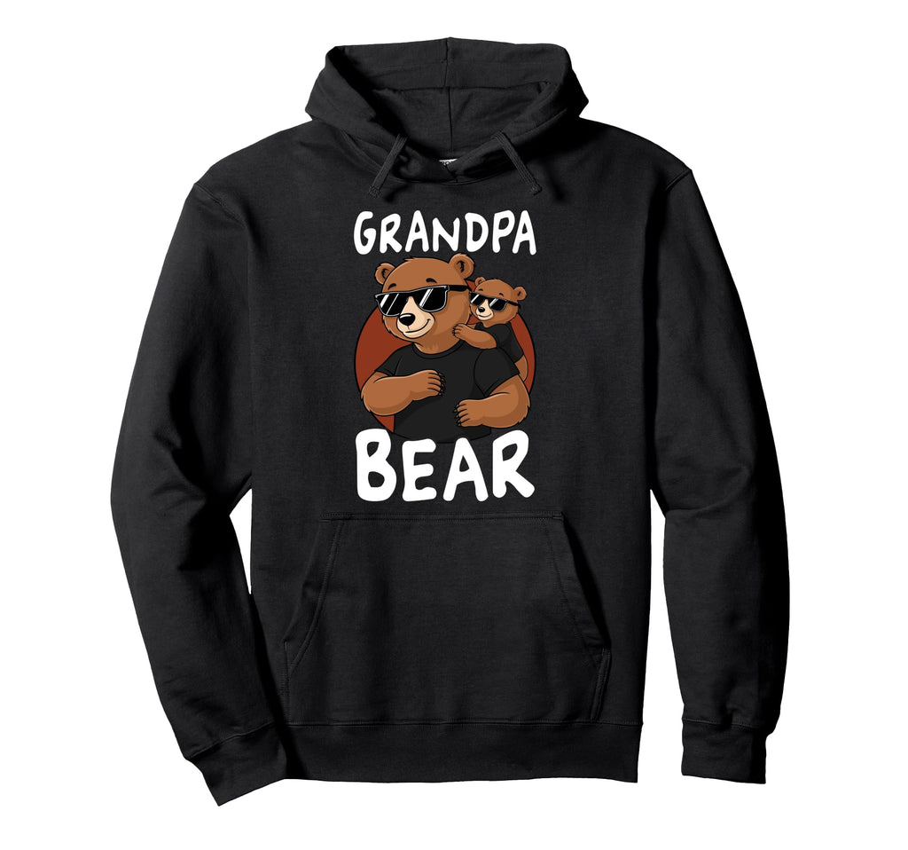 Grandpa Bear Family Bears Hoodie - Unique Graphic Unisex - T-Shirt, Sweatshirt, Hoodie