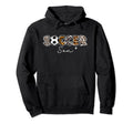 Soccer Son Leopard Family Matching Team Hoodie - Graphic Print Men Women - T-Shirt, Sweatshirt, Hoodie