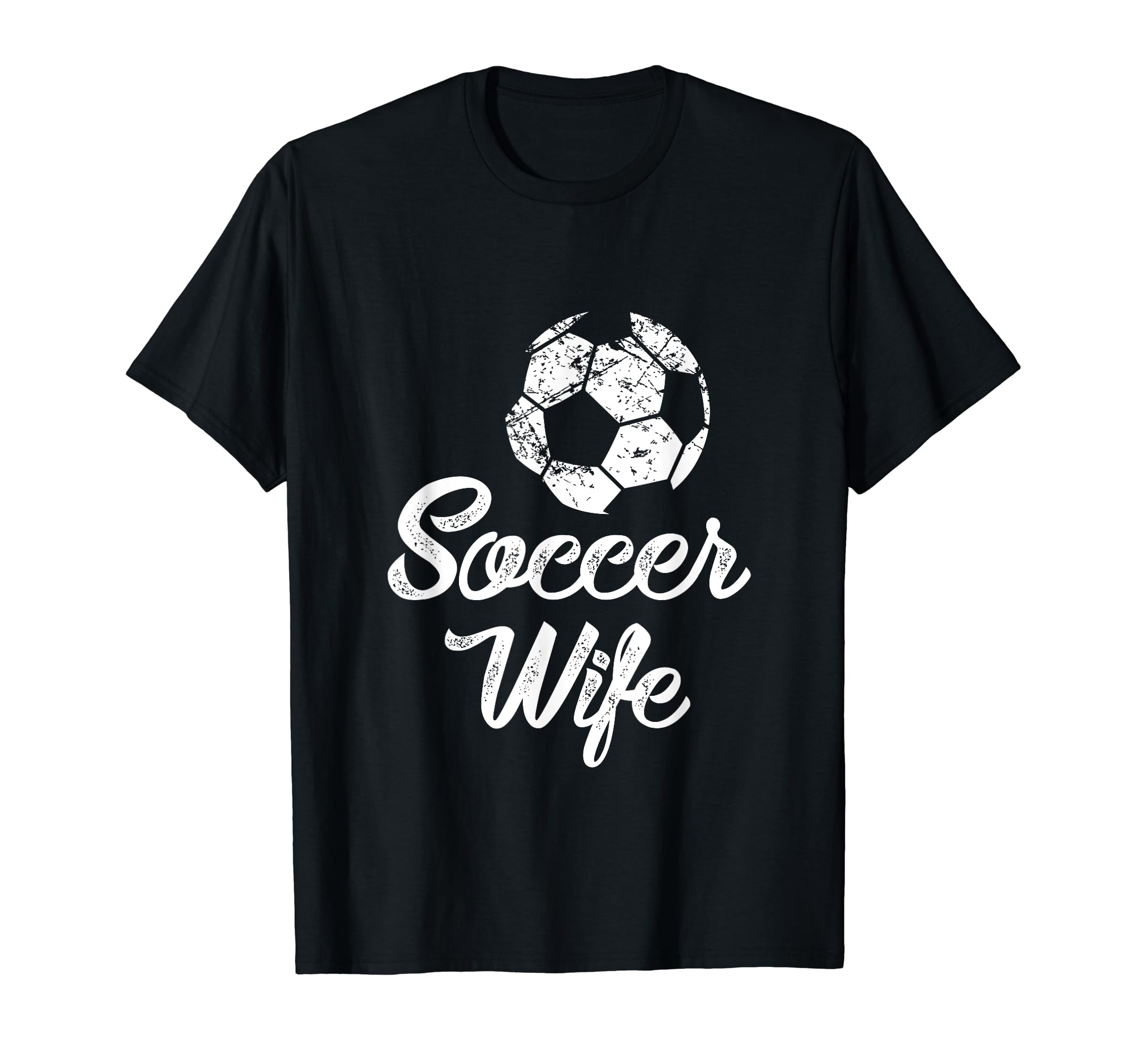 Soccer Wife Funny Player Fan Gift T-Shirt - Minimalist Print for Adults - T-Shirt, Sweatshirt, Hoodie
