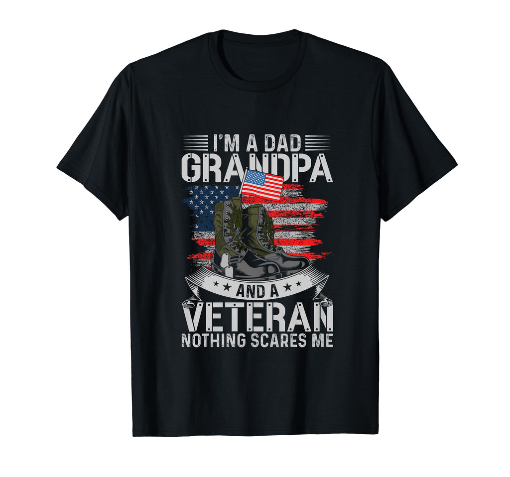 Fathers Day Veterans Day Im Dad T-Shirt - Minimalist Print Men Women - T-Shirt, Sweatshirt, Hoodie