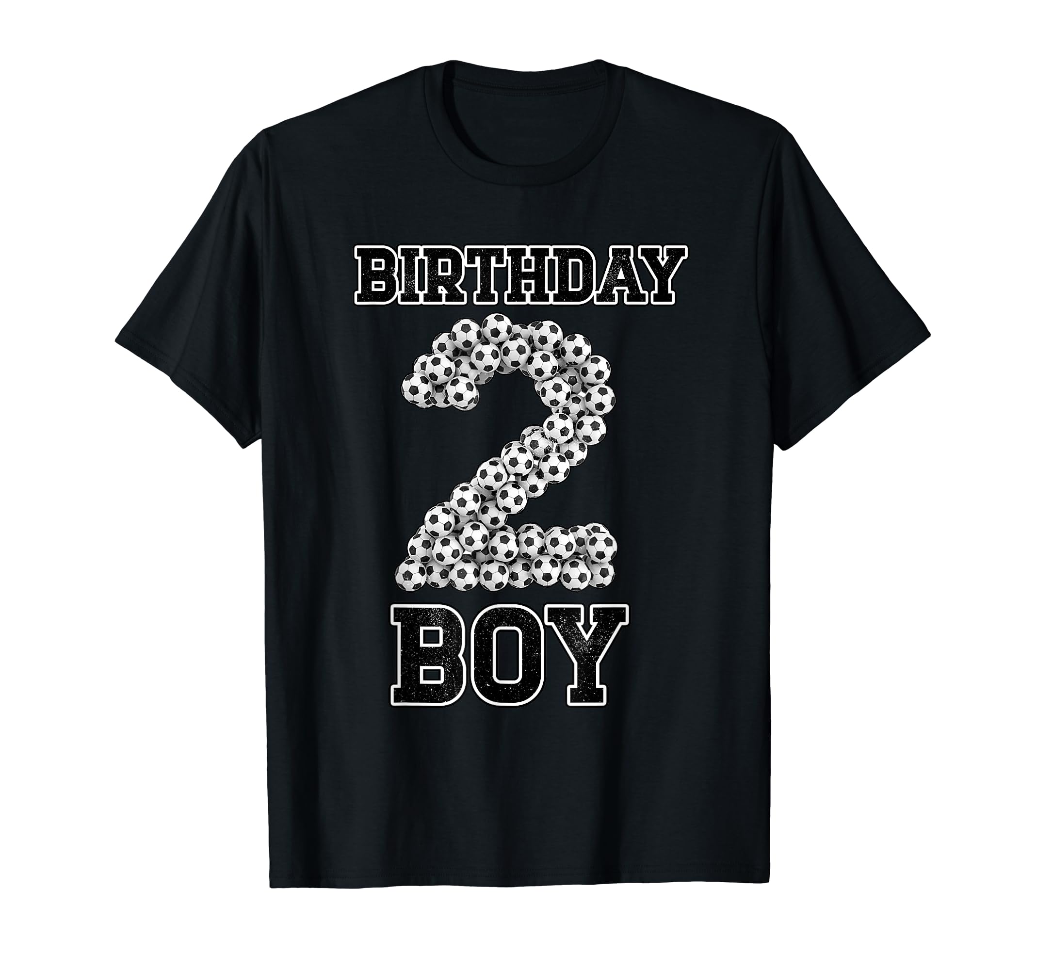 2Nd Birthday Soccer Player Seven 2 Year T-Shirt - Novelty Apparel Unisex - T-Shirt, Sweatshirt, Hoodie