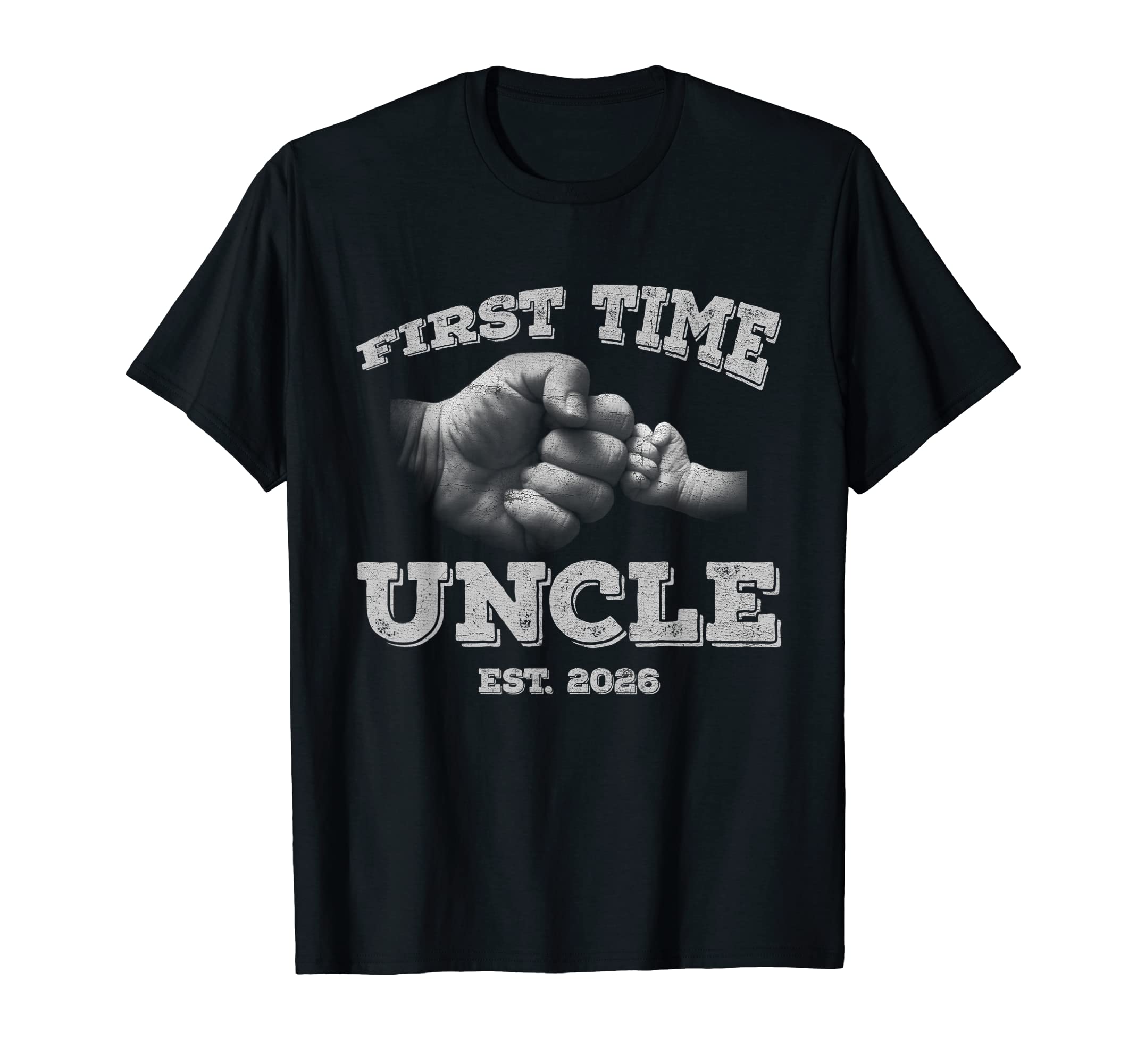 First Time Uncle 2026 Hand Dad T-Shirt - Streetwear Style for Adults - T-Shirt, Sweatshirt, Hoodie