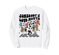 Soccer Mom Leopard Ball Sweatshirt - Minimalist Print for Adults - T-Shirt, Sweatshirt, Hoodie