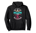 Baseball Dance Mom Busy Raising Ballers Hoodie - Fun Novelty Design Unisex - T-Shirt, Sweatshirt, Hoodie