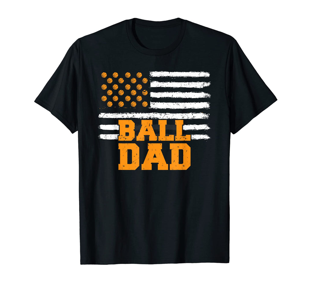 Mens Fathers Day Basketball Dad Ball Dad T-Shirt - Trendy Graphic Men Women - T-Shirt, Sweatshirt, Hoodie
