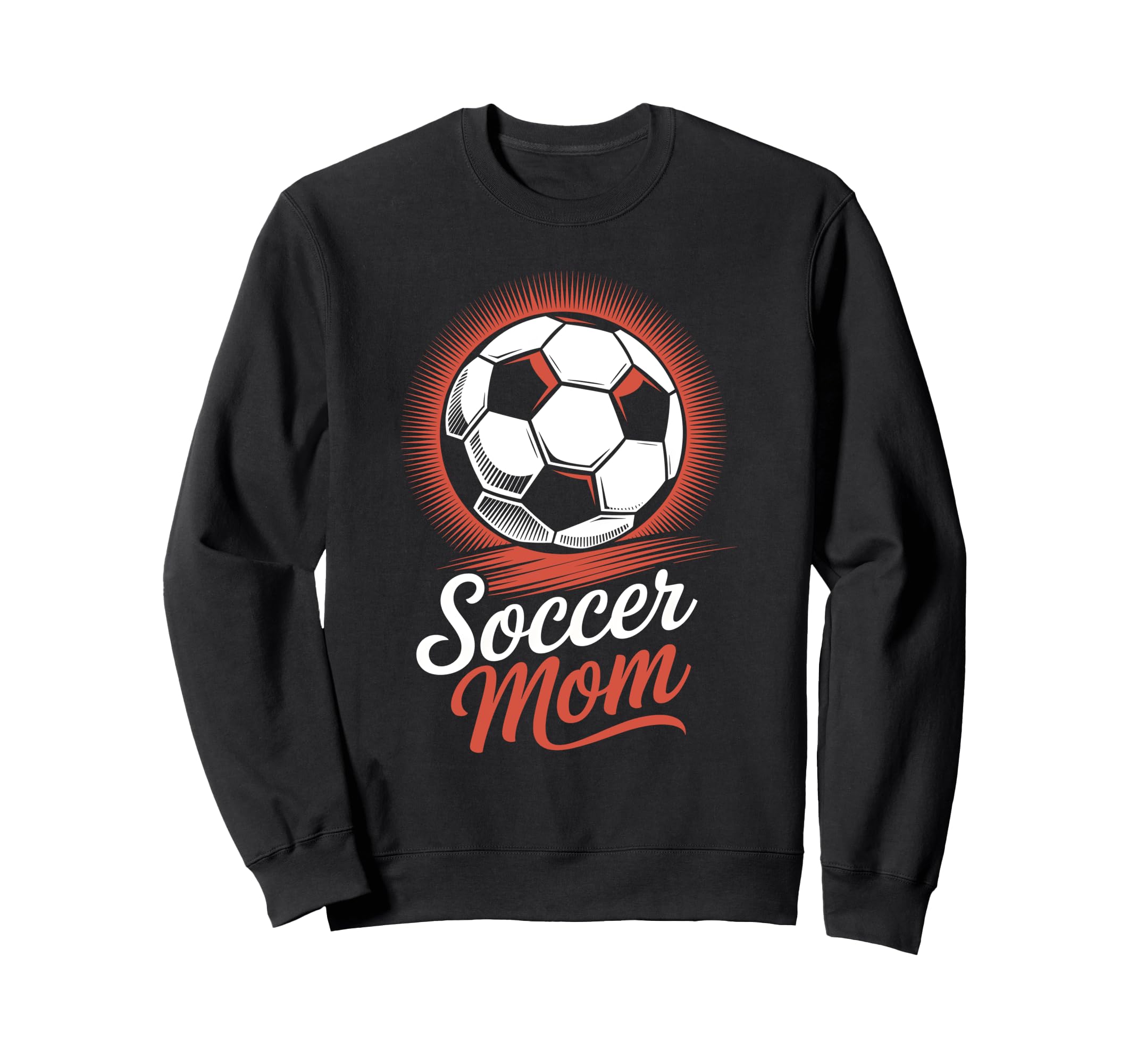 Proud Soccer Mom Fun Sport Football Sweatshirt - Streetwear Style Unisex - T-Shirt, Sweatshirt, Hoodie