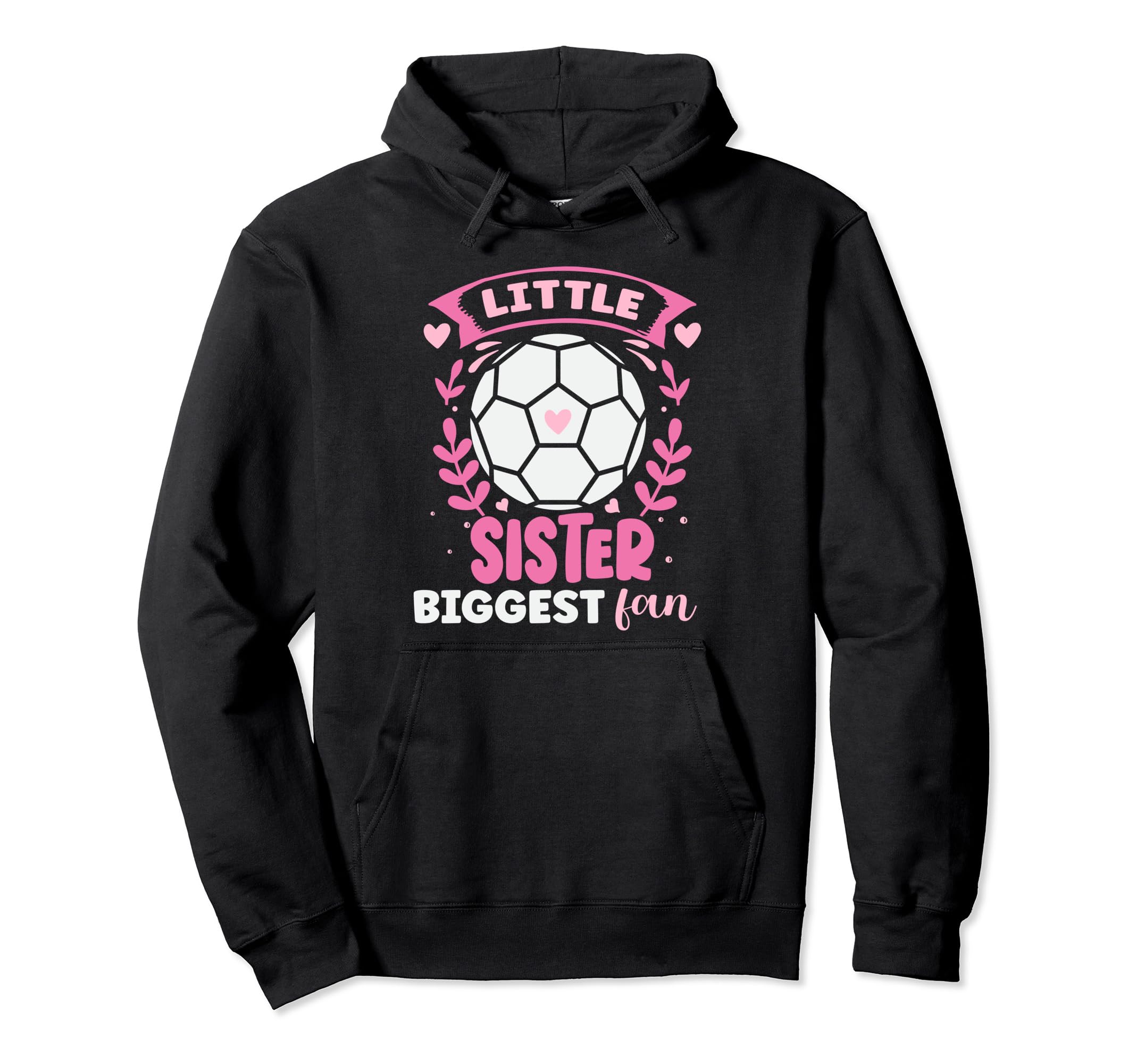 Soccer Biggest Fan Soccer Player Little Hoodie - Streetwear Style Unisex - T-Shirt, Sweatshirt, Hoodie