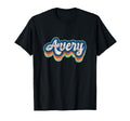 Avery First Name 70S 80S T-Shirt - Aesthetic Graphic for Adults - T-Shirt, Sweatshirt, Hoodie