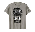 Soccer Stepmom Messy Bun Bonus T-Shirt - Fun Novelty Design Unisex - T-Shirt, Sweatshirt, Hoodie