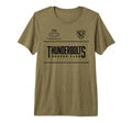 Thunderbolts Soccer Club Tri Blend T-Shirt - Trendy Graphic Unisex - T-Shirt, Sweatshirt, Hoodie