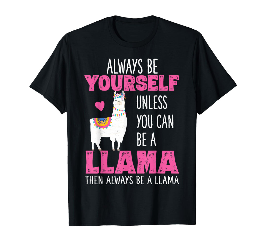 Funny Llama Llamas Lover Shirts T-Shirt - Minimalist Print for Adults - T-Shirt, Sweatshirt, Hoodie