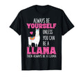 Funny Llama Llamas Lover Shirts T-Shirt - Minimalist Print for Adults - T-Shirt, Sweatshirt, Hoodie