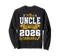 Proud Uncle Two 2026 Graduates Class Sweatshirt - Graphic Print Unisex - T-Shirt, Sweatshirt, Hoodie