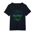 Field Sister Soccer Sibling Pride T-Shirt - Trendy Graphic for Adults - T-Shirt, Sweatshirt, Hoodie
