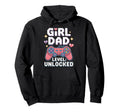 Dad Level Unlocked Funny Gamer Dad New Hoodie - Novelty Apparel Men Women - T-Shirt, Sweatshirt, Hoodie