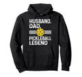 Pickleball Fun Husband Dad Legend Hoodie - Aesthetic Graphic Unisex - T-Shirt, Sweatshirt, Hoodie