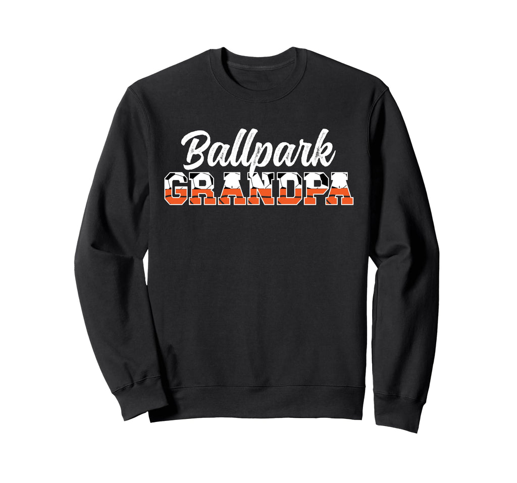 Ballpark Grandpa Soccer Sweatshirt - Aesthetic Graphic Men Women - T-Shirt, Sweatshirt, Hoodie