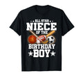 All Star Niece Birthday Basketball T-Shirt - Aesthetic Graphic Unisex - T-Shirt, Sweatshirt, Hoodie