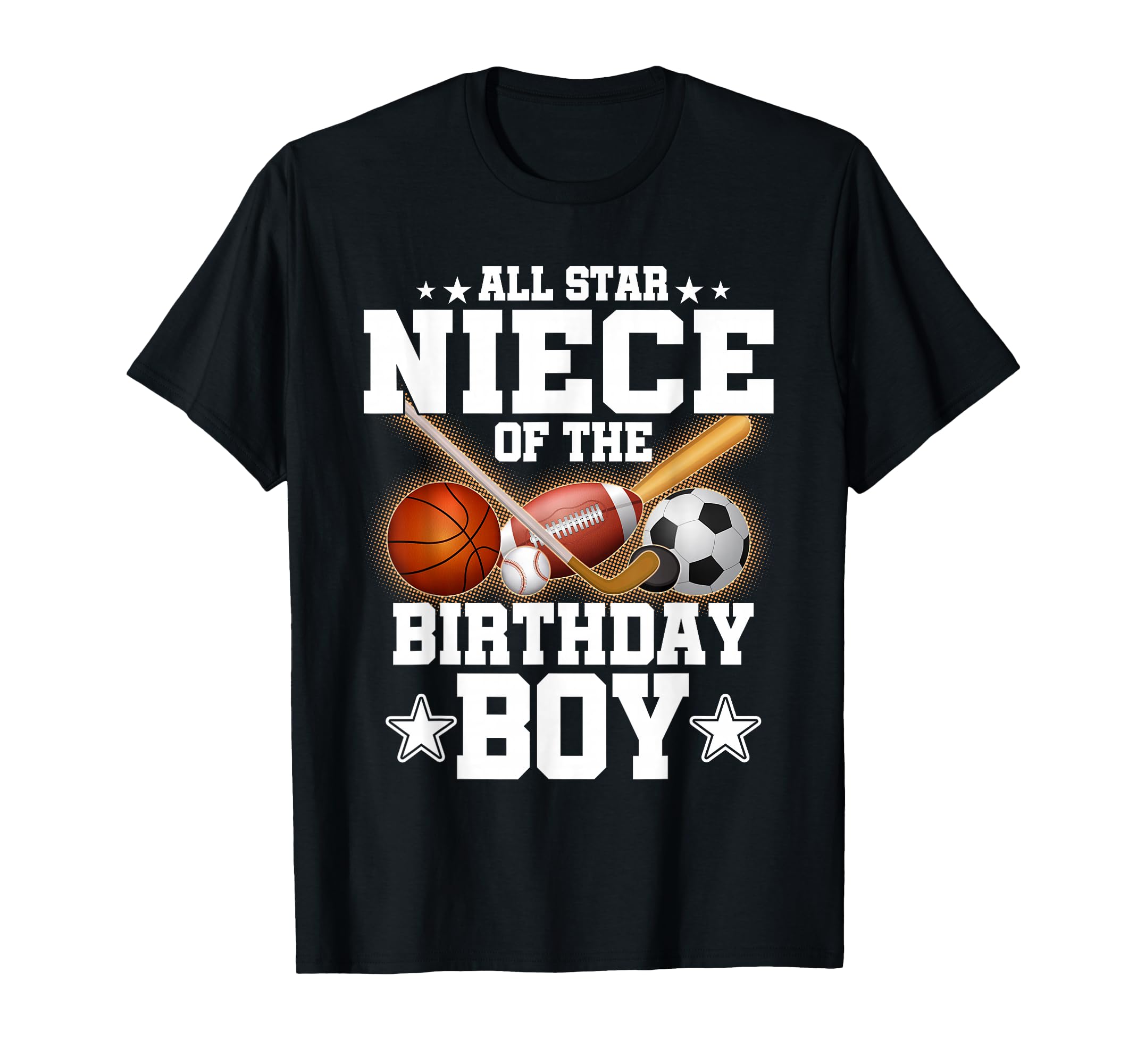 All Star Niece Birthday Basketball T-Shirt - Aesthetic Graphic Unisex - T-Shirt, Sweatshirt, Hoodie