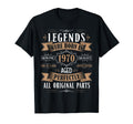 Legends Born 1970 56Th Birthday 56 T-Shirt - Trendy Graphic for Adults - T-Shirt, Sweatshirt, Hoodie