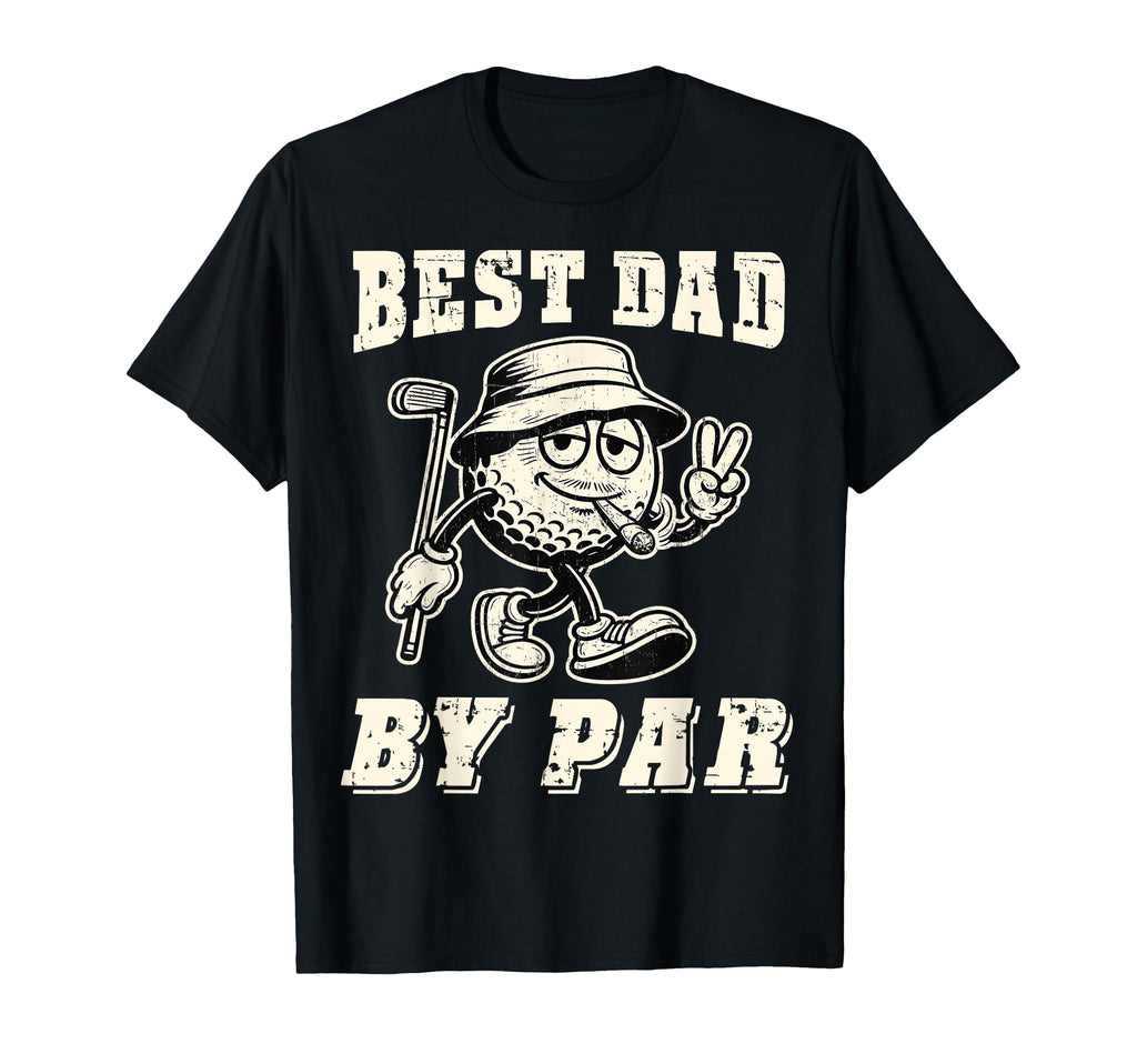 Best Dad Par Golf Dad Golfer Golfing Dad T-Shirt - Minimalist Print Unisex - T-Shirt, Sweatshirt, Hoodie