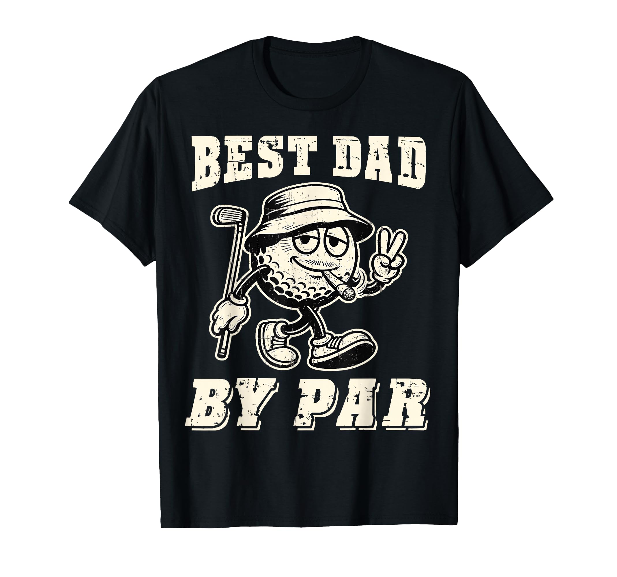 Best Dad Par Golf Dad Golfer Golfing Dad T-Shirt - Minimalist Print Unisex - T-Shirt, Sweatshirt, Hoodie