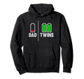 Tired Twin Dad Low Battery Full Charge Hoodie - Novelty Apparel Men Women - T-Shirt, Sweatshirt, Hoodie